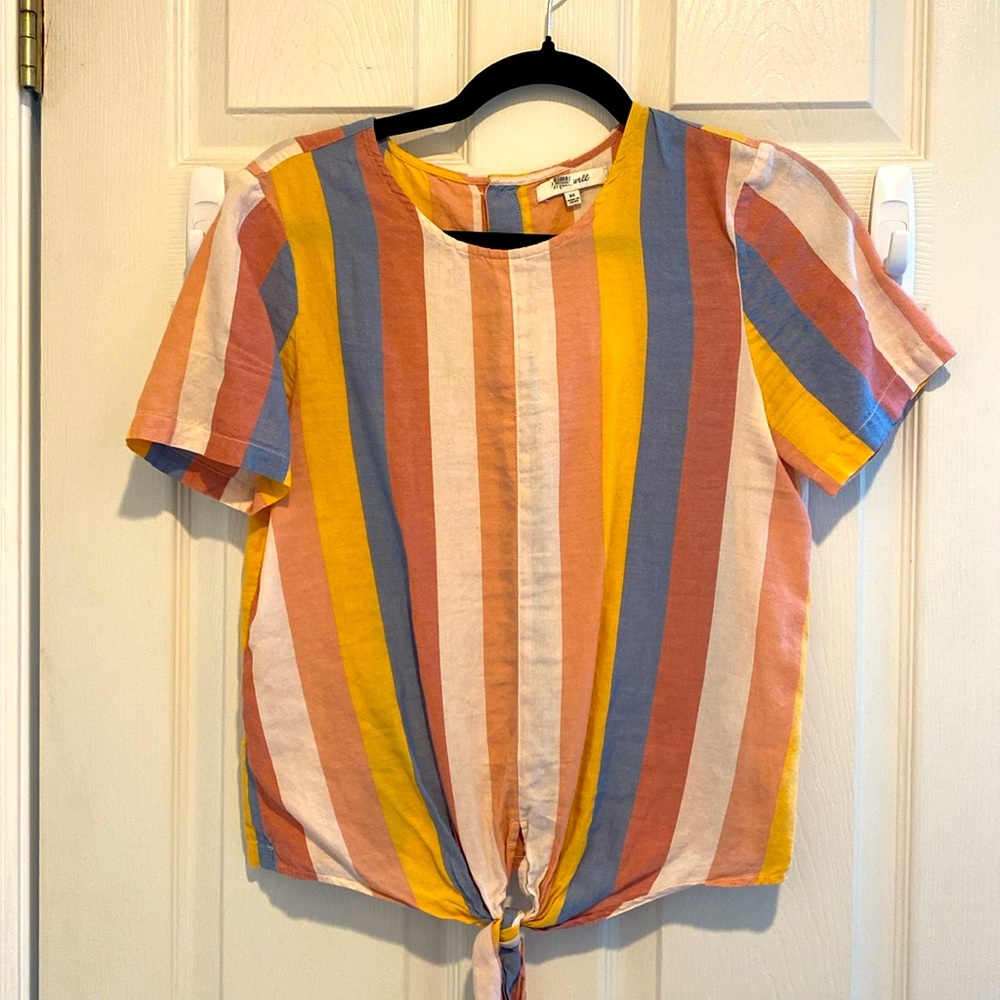 Madewell striped top